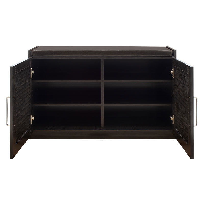 Παπουτσοθήκη-Σκαμπό Crispy Pakoworld 9 Ζεύγων Χρώμα Wenge Με Μαξιλάρι 94X34,5X60Εκ Παπουτσοθήκη-Σκαμπό Crispy Pakoworld 9 Ζεύγων Χρώμα Wenge Με Μαξιλάρι 94X34,5X60Εκ