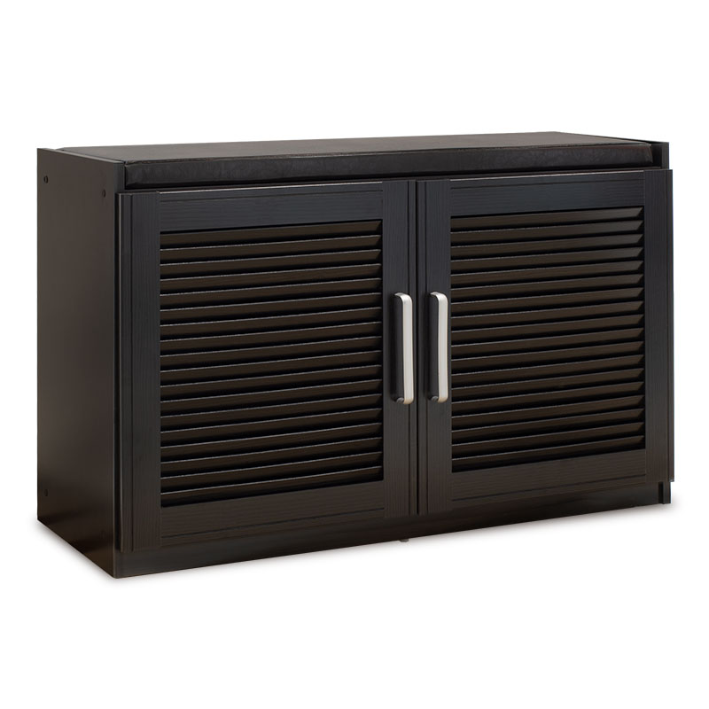 Παπουτσοθήκη-Σκαμπό Crispy Pakoworld 9 Ζεύγων Χρώμα Wenge Με Μαξιλάρι 94X34,5X60Εκ Παπουτσοθήκη-Σκαμπό Crispy Pakoworld 9 Ζεύγων Χρώμα Wenge Με Μαξιλάρι 94X34,5X60Εκ