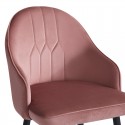 Σκαμπό Μπαρ Velva Pakoworld Βελούδο Σε Σάπιο Μήλο Απόχρωση 46X45X113Εκ