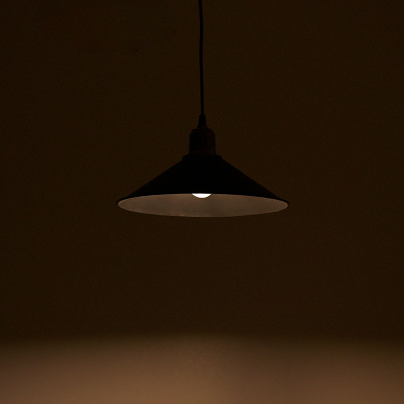 Φωτιστικό Οροφής Μονόφωτο Pwl-0964 Pakoworld Ε27 Μαύρο-Bronze Antique Φ30X14.5Εκ