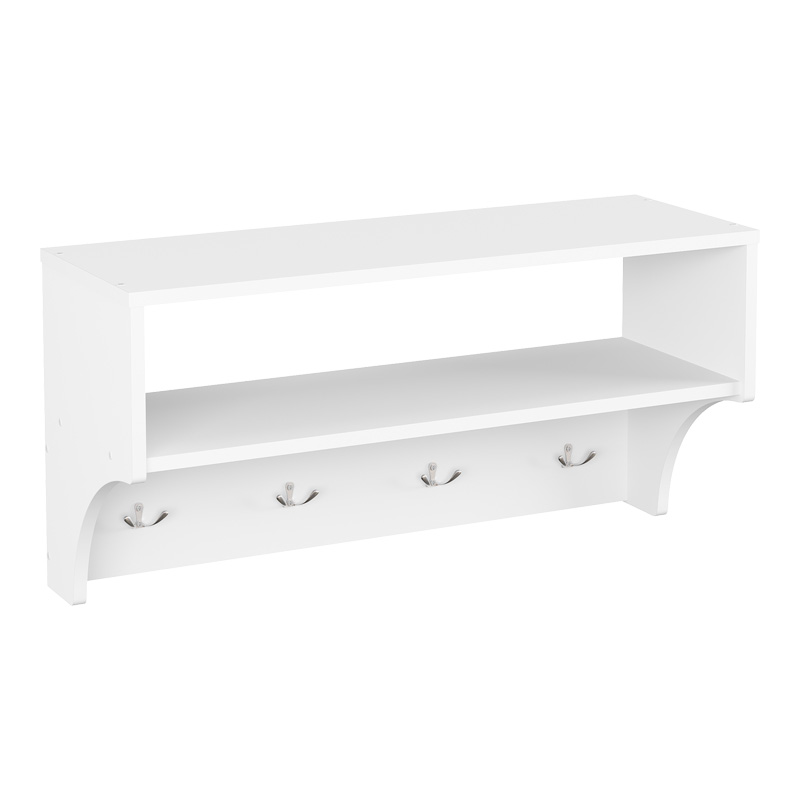 Κρεμάστρα Crosta Pakoworld Σε Λευκή Απόχρωση 80X28X40Εκ