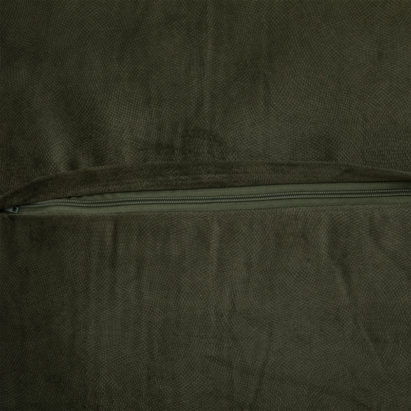 Μαξιλάρι Διακοσμητικό Derfon Pakoworld Ύφασμα Σε Χακί Απόχρωση 55X55Εκ