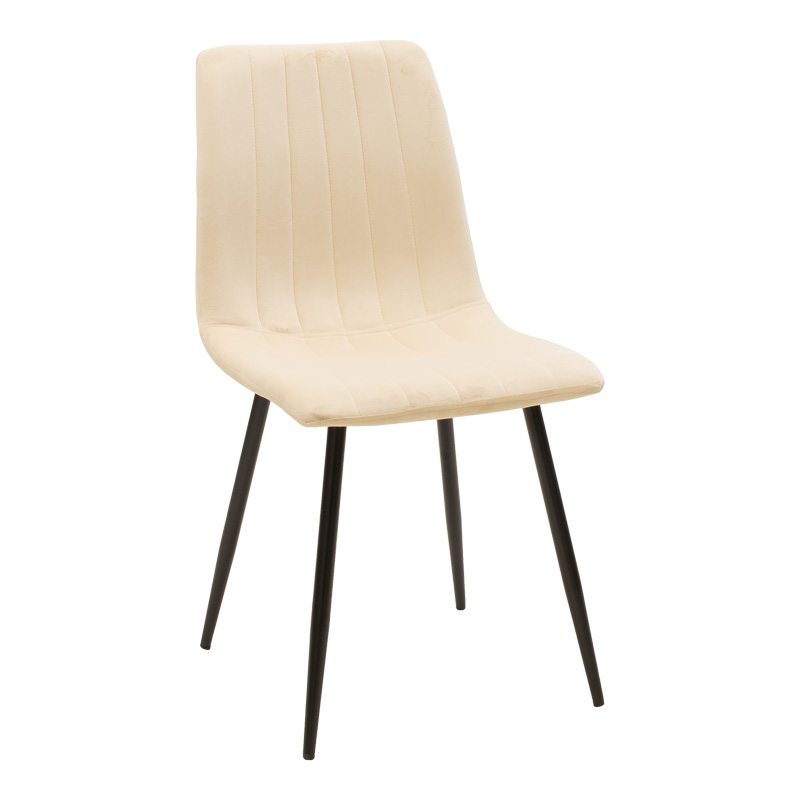 Τραπεζαρία Julita-Noor Pakoworld Σετ 3Τεμ Mdf Μαύρο-Μπεζ-Φυσικό Φ60X73Εκ