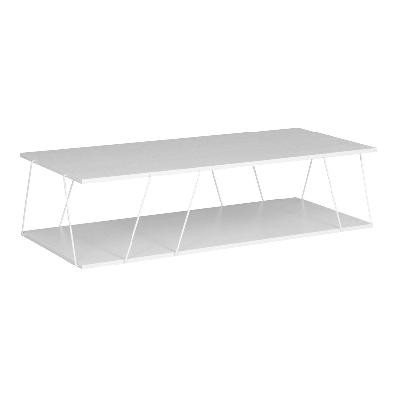 Φοιτητικό Πακέτο Επίπλων Σαλονιού Tars Pakoworld Λευκό Σετ 4Τεμ