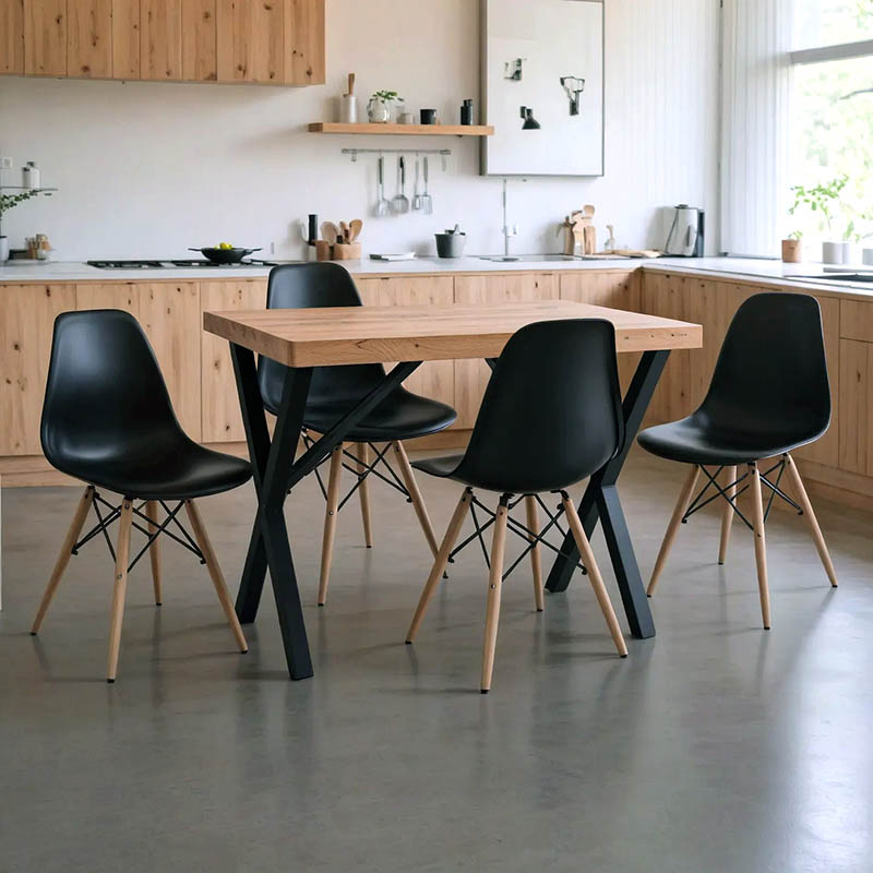 Φοιτητικό Πακέτο Επίπλων Κουζίνας Pick Pakoworld Σετ 5Τεμ