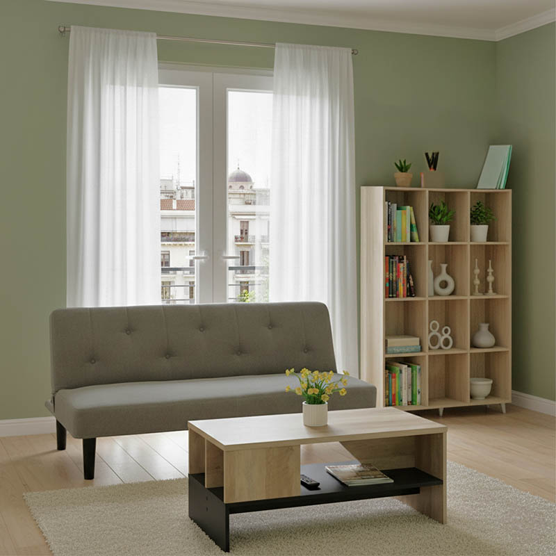 Φοιτητικό Πακέτο Επίπλων Σαλονιού Sutary Pakoworld Σετ 3Τεμ