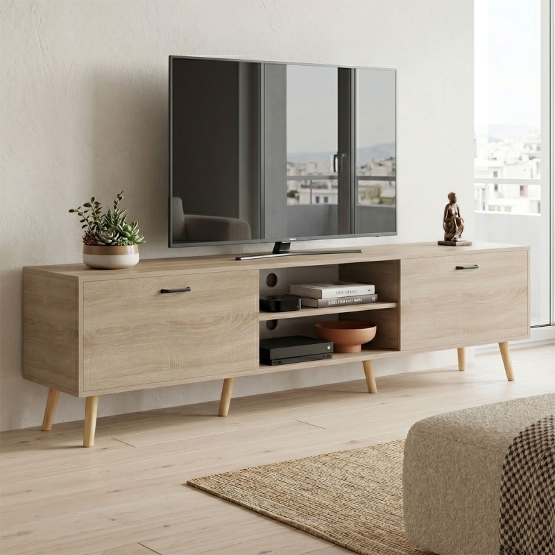 Έπιπλο Τηλεόρασης Gorna Pakoworld Sonoma 180X35X48.6Εκ
