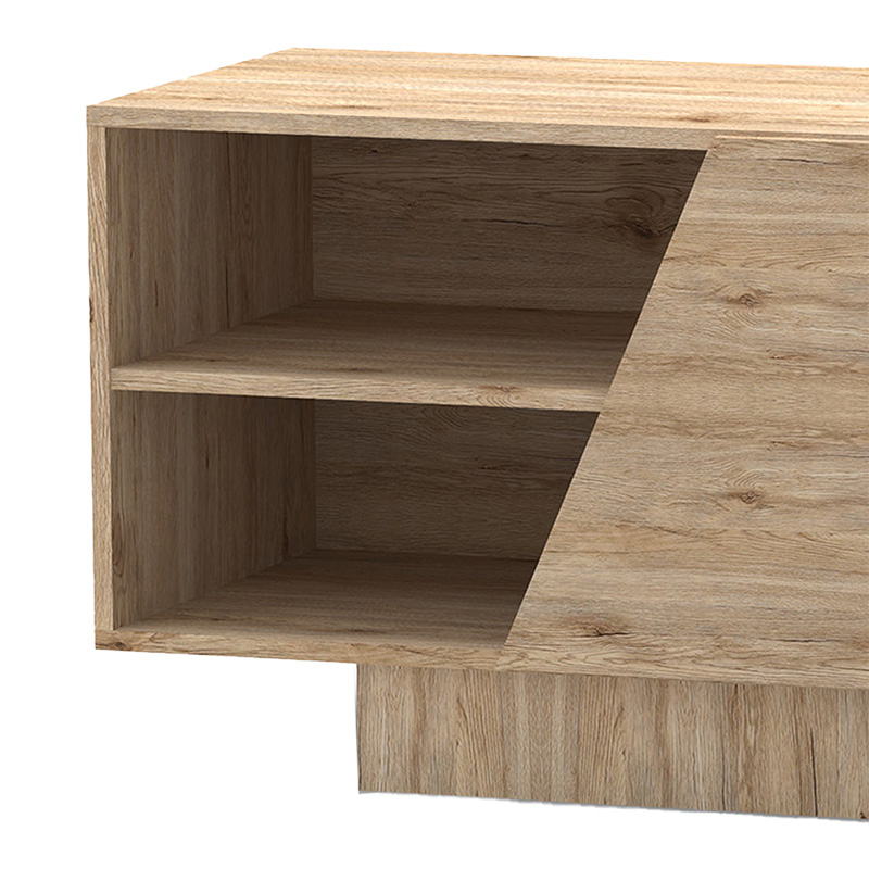 Έπιπλο Τηλεόρασης Stevie Pakoworld Sonoma 160X40X50Εκ