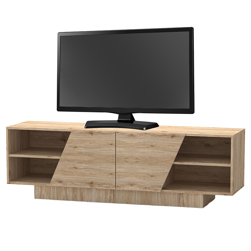 Έπιπλο Τηλεόρασης Stevie Pakoworld Sonoma 160X40X50Εκ