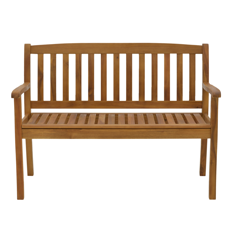 Παγκάκι Διθέσιο Jerdu Pakoworld Ξύλο Ακακίας Φυσικό 120X61X87Εκ