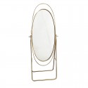 Καθρέπτης Erikson Inart Χρυσό Μέταλλο 66X39X171Εκ