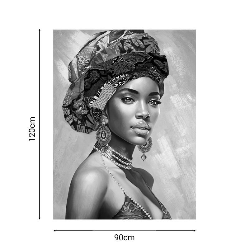 Πίνακας Σε Καμβά Facy 3D Inart 90X3X120Εκ