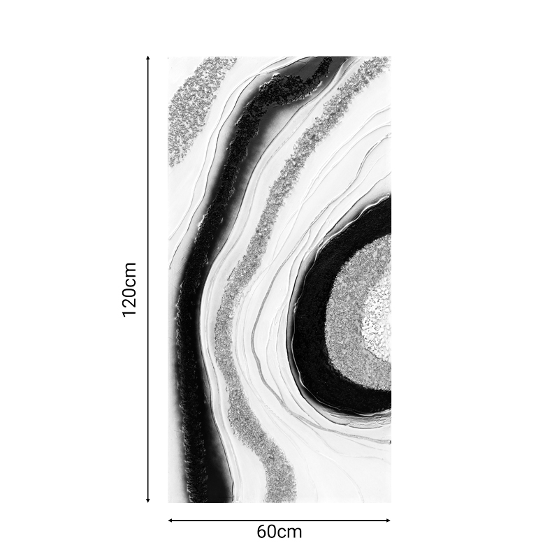 Πίνακας Σε Καμβά Craft 3D Inart 60X3X120Εκ