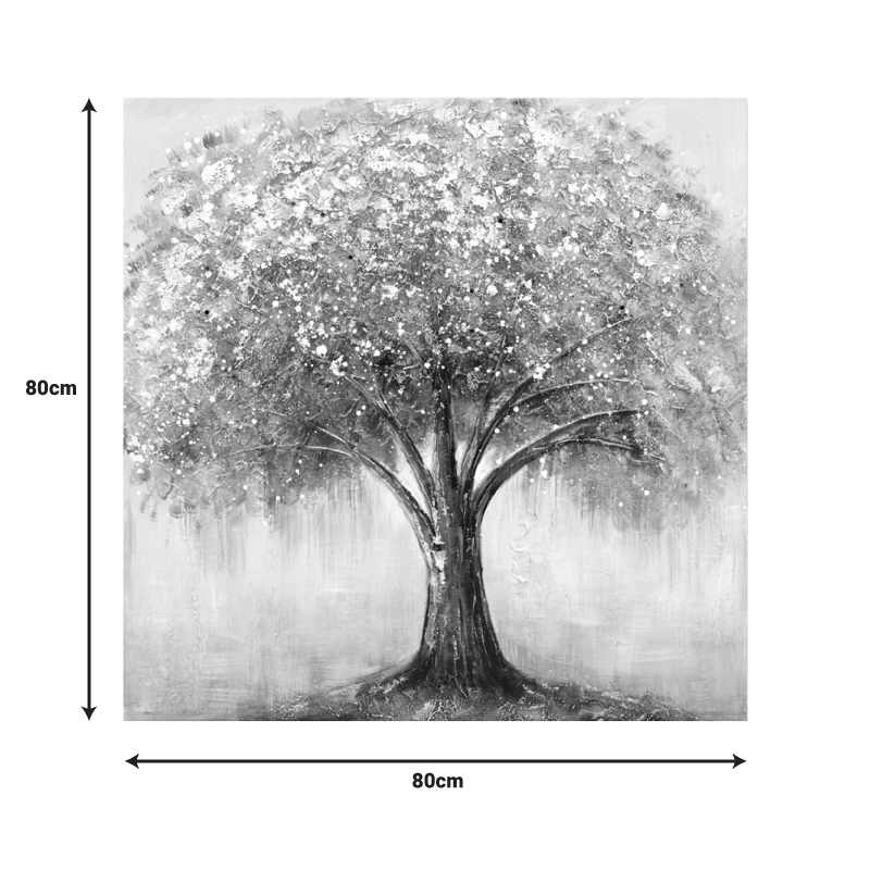 Πίνακας Σε Καμβά Nator I 3D Inart 80X3X80Εκ