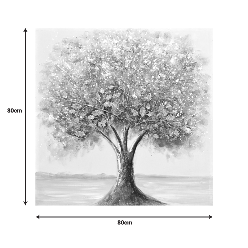Πίνακας Σε Καμβά Nator Ii 3D Inart 80X3X80Εκ