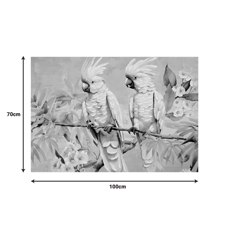 Πίνακας Σε Καμβά Parote Ι Inart 100X3X70Εκ