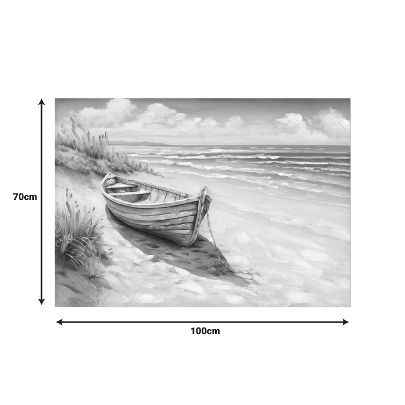 Πίνακας Σε Καμβά Boato Inart 100X3X70Εκ