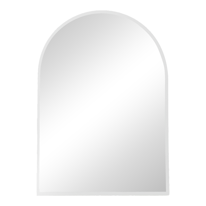 Καθρέπτης Mirrory Pakoworld Μαύρο Αλουμίνιο 50X2.5X80Εκ