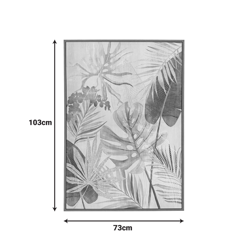 Πίνακας Με Πλαίσιο Lulle Pakoworld 73X3.4X103Εκ