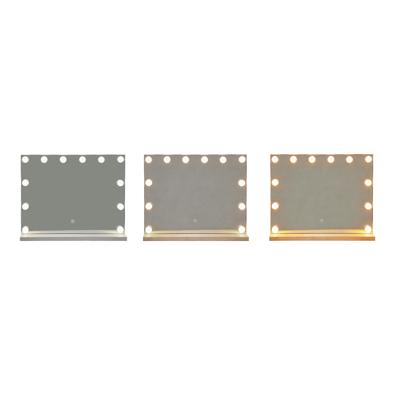 Καθρέπτης Belia Pakoworld Led 60X12X80Εκ
