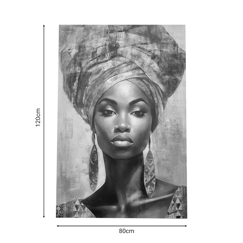 Πίνακας Σε Καμβά Siena Inart 80X3X120Εκ