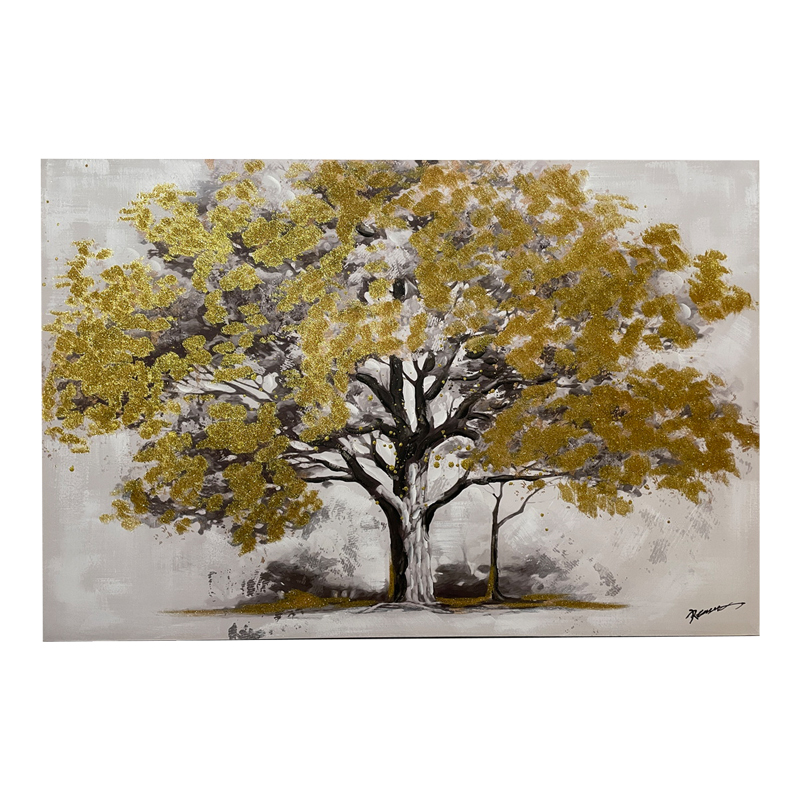 Πίνακας Σε Καμβά Blafo Inart 120X3X80Εκ