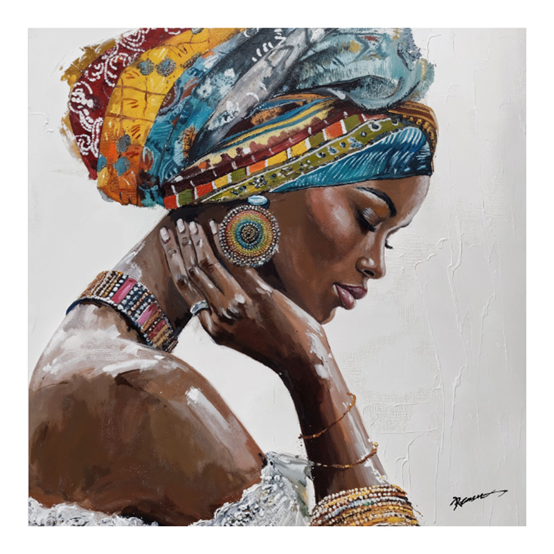 Πίνακας Σε Καμβά Jalo 3D Inart Με Πλαίσιο 80X3.5X80Εκ