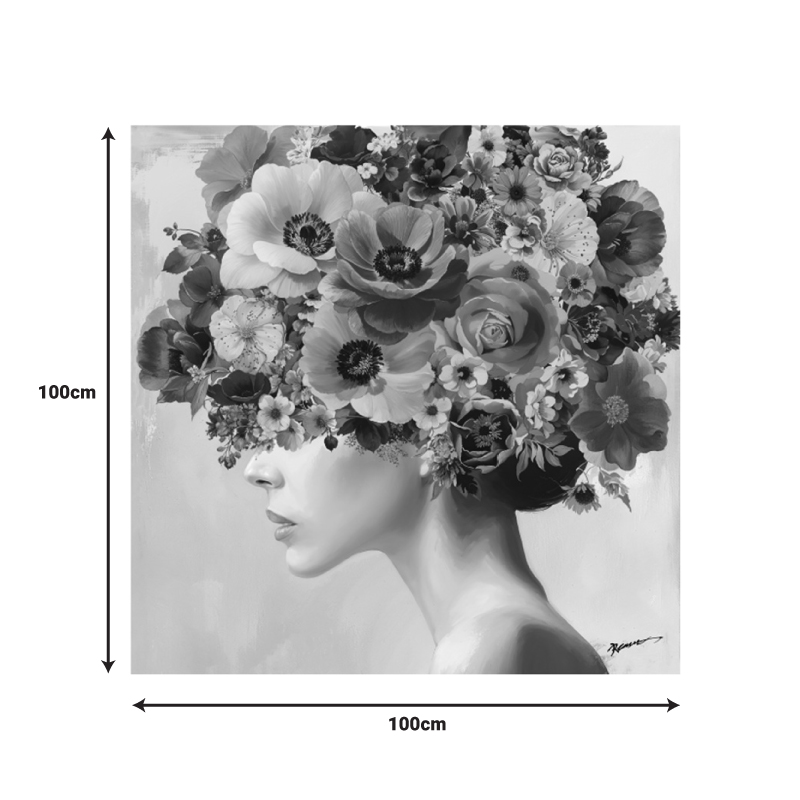 Πίνακας Σε Καμβά Mavare Ι 3D Inart Με Πλαίσιο 100X3.5X100Εκ