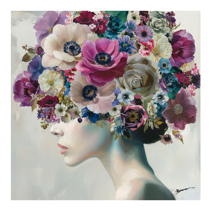 Πίνακας Σε Καμβά Mavare Ι 3D Inart Με Πλαίσιο 100X3.5X100Εκ