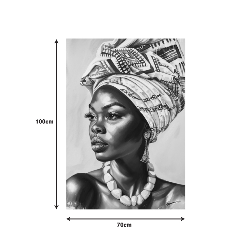 Πίνακας Σε Καμβά Zaira Ι Inart Με Πλαίσιο 70X3.5X100Εκ