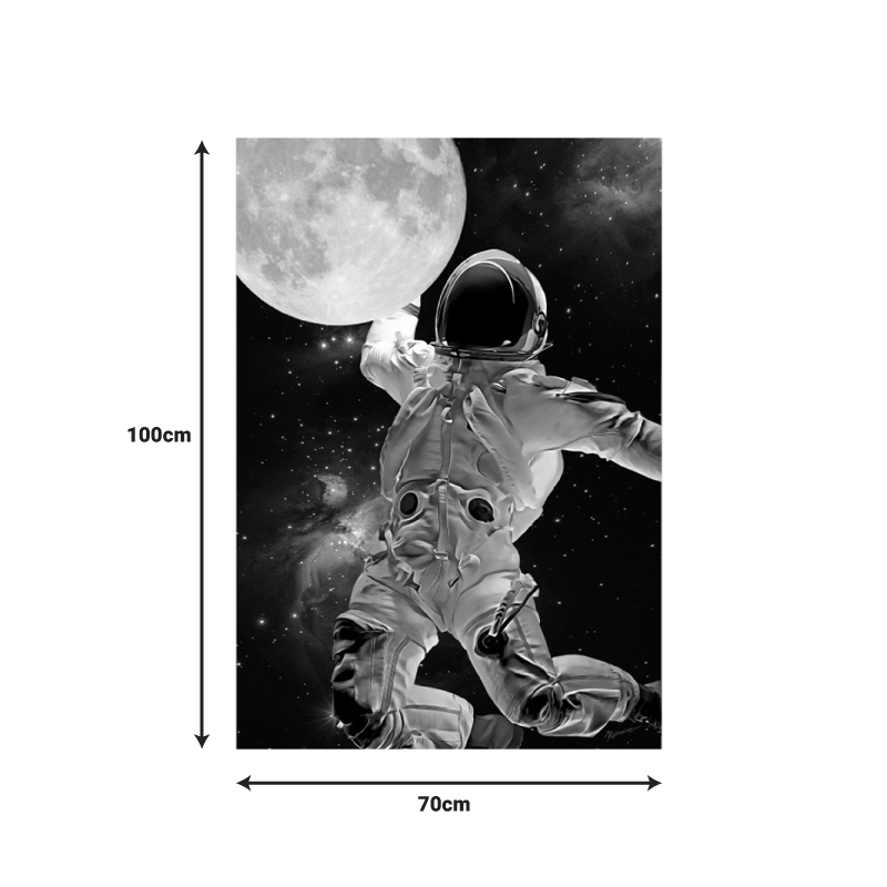 Πίνακας Σε Καμβά Mallo 3D Inart Με Πλαίσιο 70X3.5X100Εκ