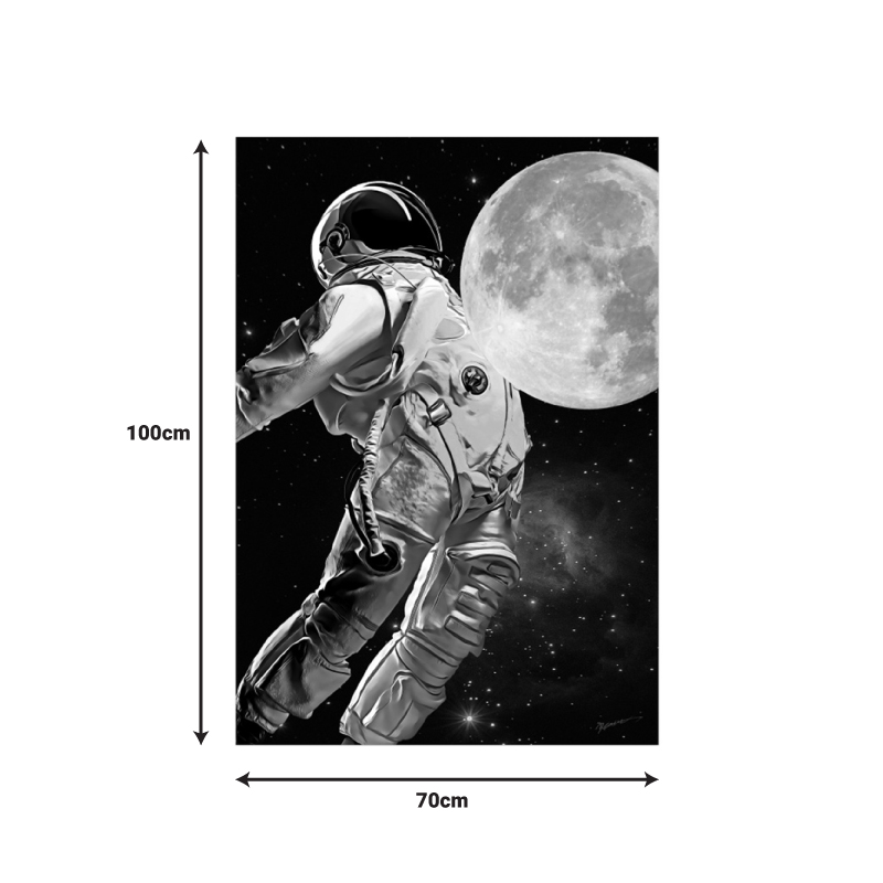 Πίνακας Σε Καμβά Mallo Ι 3D Inart Με Πλαίσιο 70X3.5X100Εκ