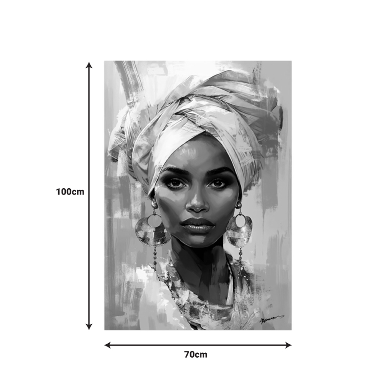 Πίνακας Σε Καμβά Gazel Inart 70X3.5X100Εκ