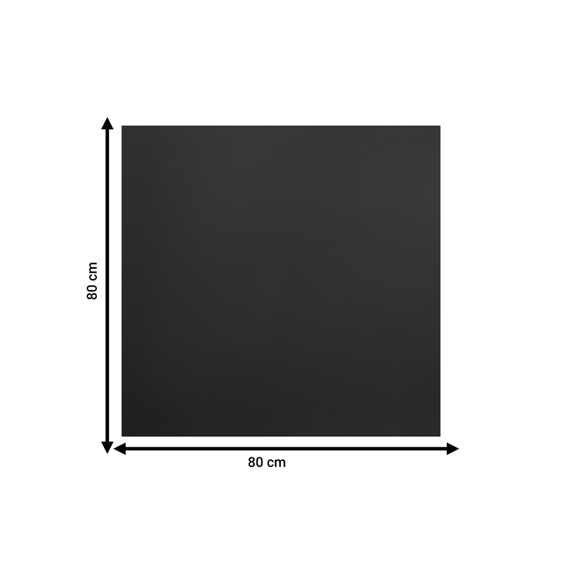 Επιφάνεια Τραπεζιού Sensie Pakoworld Τ.werzalit Ανθρακί 70X70Εκ