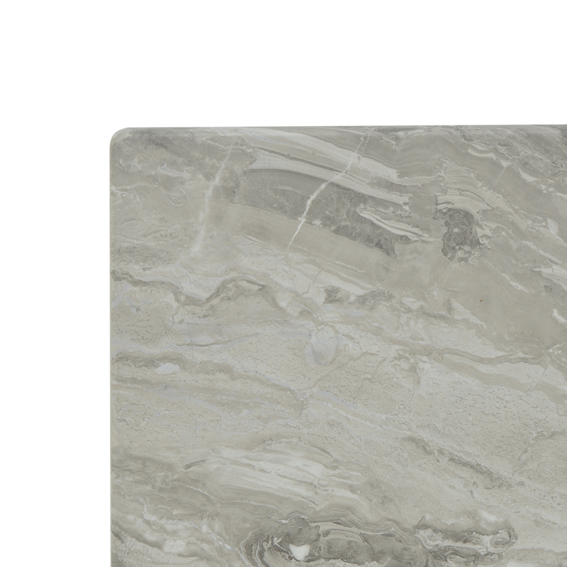 Επιφάνεια Τραπεζιού Dirgo Pakoworld Τ.werzalit Ανοιχτό Γκρι Σε Όψη Μαρμάρου 70X70Εκ