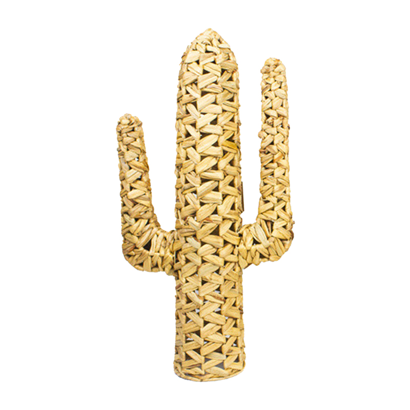 Διακοσμητικό Wanzo Inart Ψάθινο Φυσικό 44X16X76Εκ