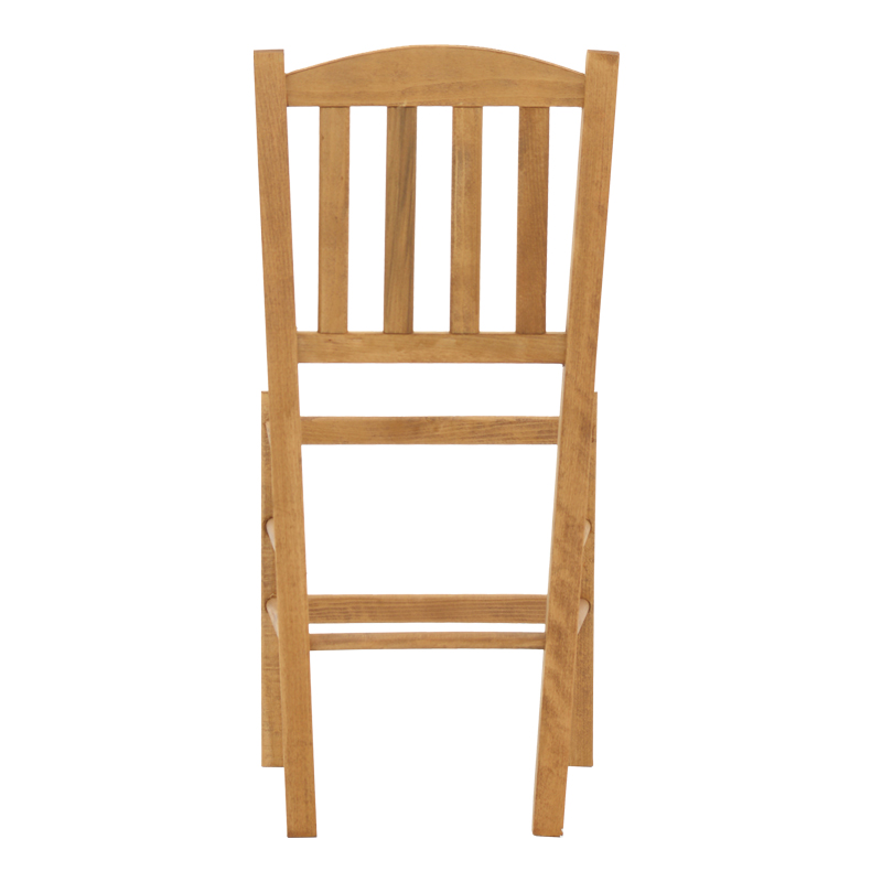 Καρέκλα Καφενείου Σύρος Pakoworld Μασίφ Ξύλο Οξιάς Λούστρο Καρυδί 41X42X92Εκ