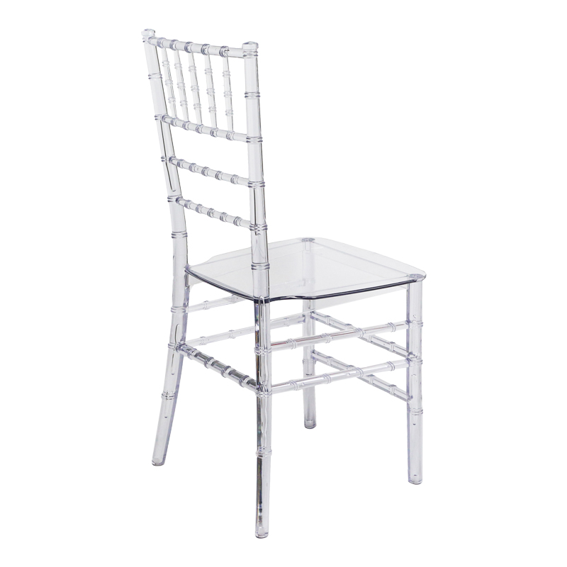 Καρέκλα Tiffany Pakoworld Διάφανο Pc 38X38.5X88Εκ