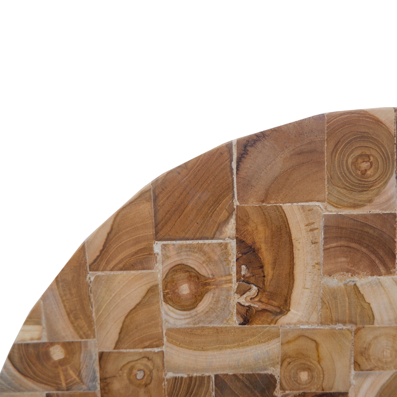 Διακοσμητικό Τοίχου Sorendine Pakoworld Φυσικό Ξύλο Φ60X4Εκ