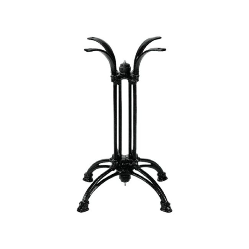 Βάση Τραπεζιού Astu Pakoworld Μεταλλική Σε Μαύρη Απόχρωση 42X42X72Εκ