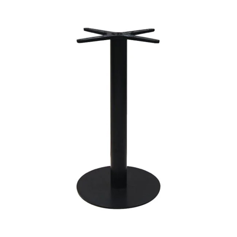 Βάση Τραπεζιού Bar Stada Pakoworld Μεταλλική Σε Μαύρη Απόχρωση Φ40X108Εκ