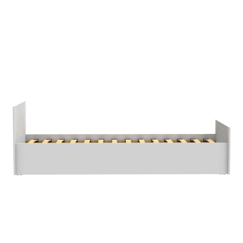 Κρεβάτι Toscana Pakoworld Σε Λευκή Απόχρωση 90X200Εκ