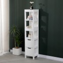 Ντουλάπι-Στήλη Kelby Pakoworld Mdf Λευκό 30X30X144Εκ