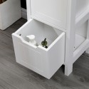 Ντουλάπι-Στήλη Kelby Pakoworld Mdf Λευκό 30X30X144Εκ