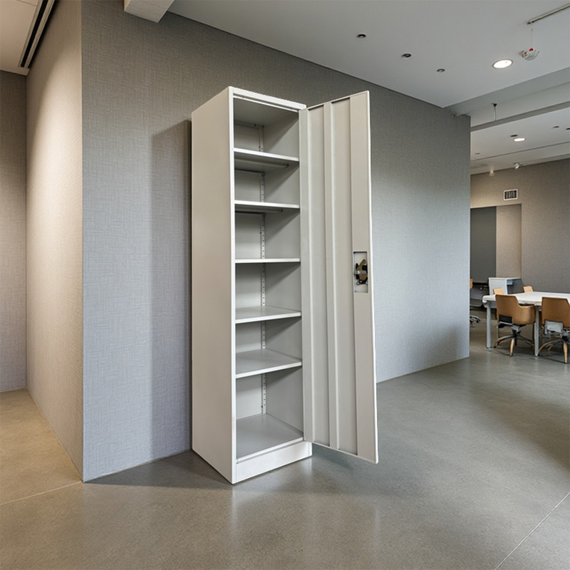 Ντουλάπα-Στήλη Koya Pakoworld Μέταλλο Σε Απόχρωση Ανοιχτό Γκρι 50X45X180Εκ