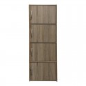 Ντουλάπι-Στήλη Gabino I Pakoworld Σε Sonoma Απόχρωση 40X34.5X120Εκ