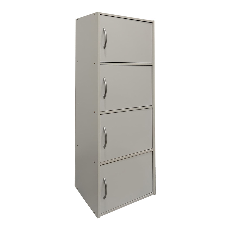 Ντουλάπι-Στήλη Gabino I Pakoworld Σε Λευκή Απόχρωση  40X34.5X120Εκ