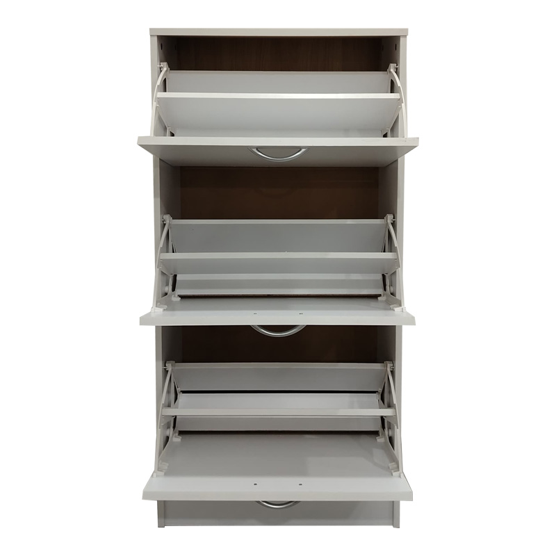 Παπουτσοθήκη Savaz Pakoworld Σε Λευκή Απόχρωση 60X24X114Εκ