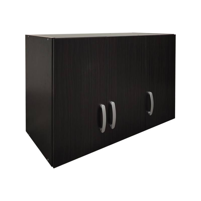 Πατάρι Ντουλάπας Τρίφυλλο Athos Pakoworld Σε Wenge Απόχρωση 90X41.5X60Εκ