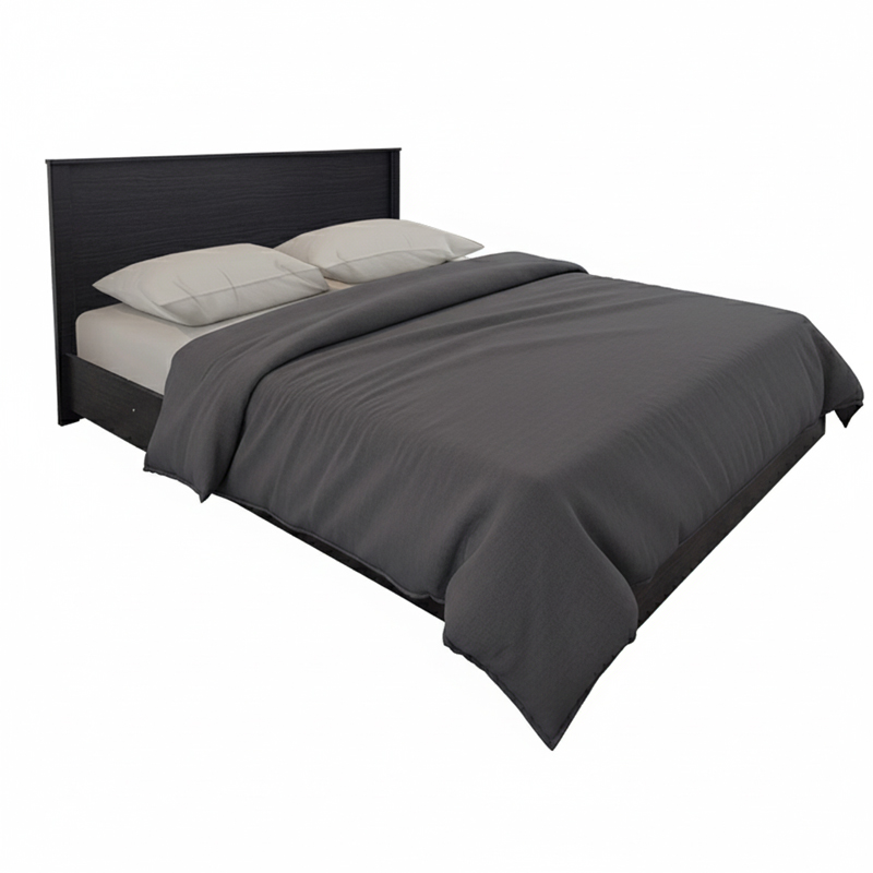 Κρεβάτι Athos Pakoworld Σε Wenge Απόχρωση 160X200Εκ